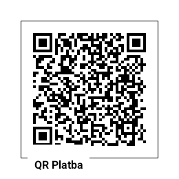 QR kód pro platbu 100 Kč